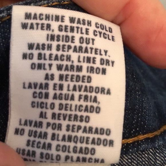 L E I. Blue Jean Capris Sz 11 Juniors - Picture 7 of 8